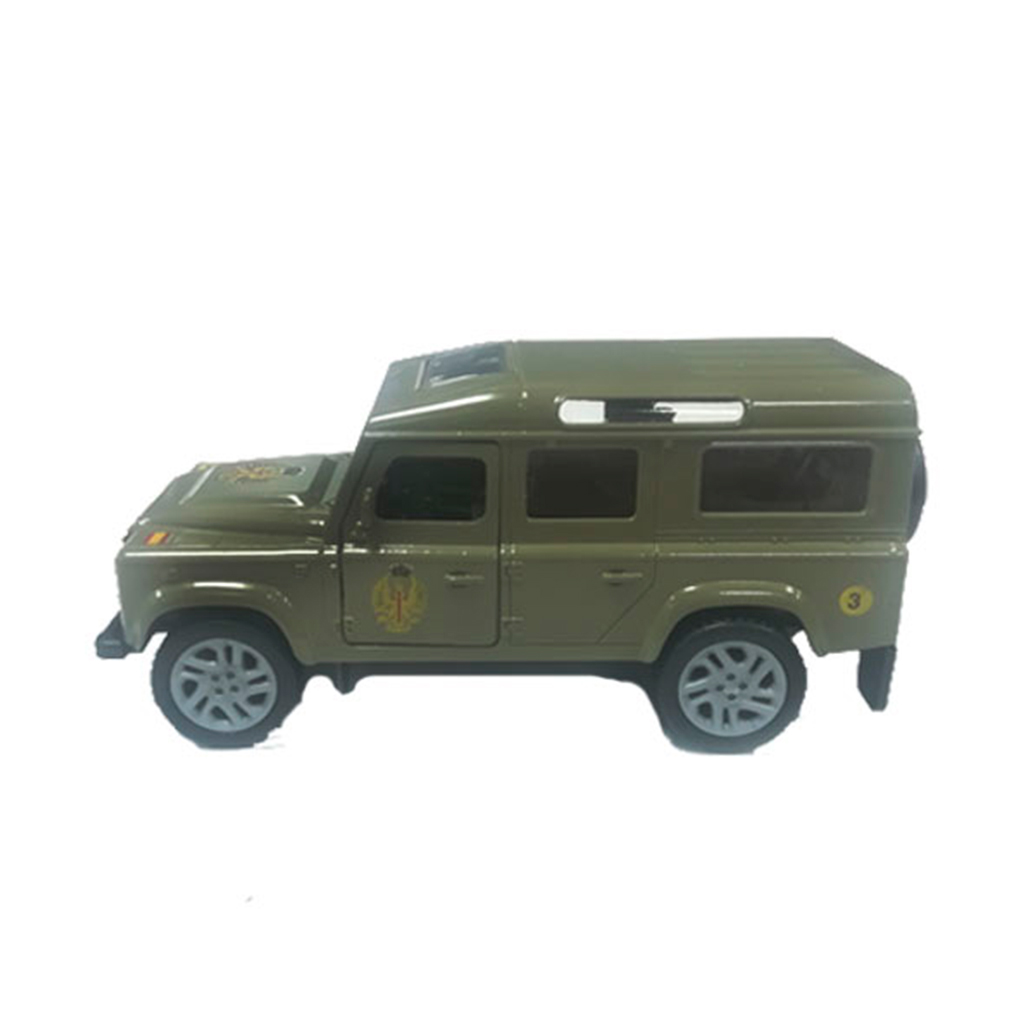 COCHE EJERCITO TIERRA TODOTERRENO VERDE