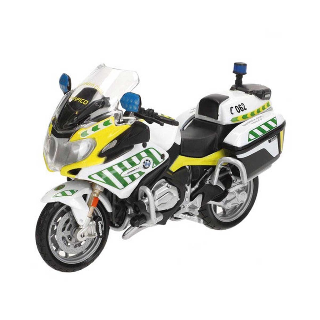 MOTO GUARDIA CIVIL BLANCA-VERDE