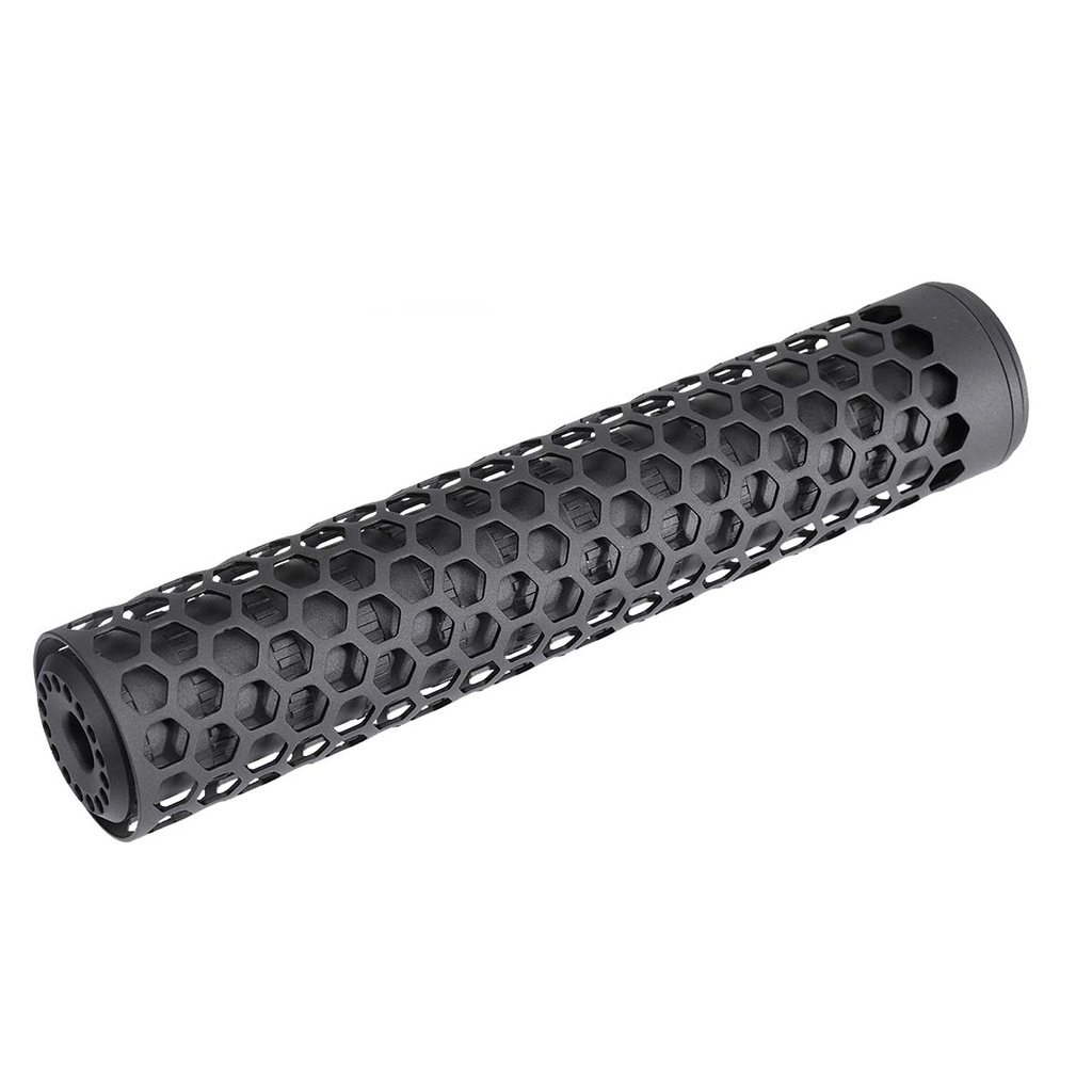 SILENCIADOR ACTION ARMY T10 ESTRIADO NEGRO