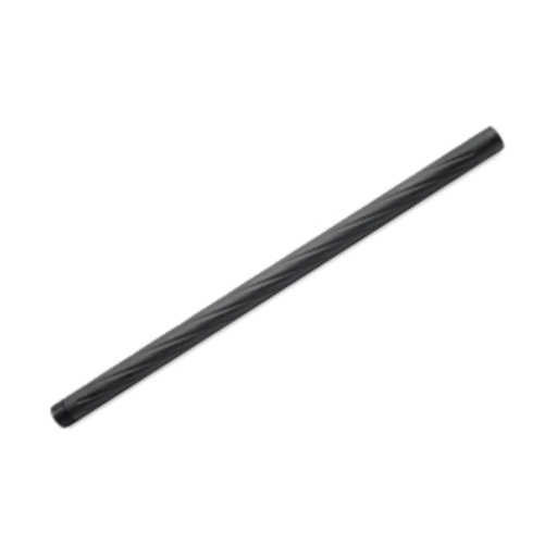[T10-21] CAÑON EXTERNO ACTION ARMY VSR-10 ESTRIADO 430MM NEGRO