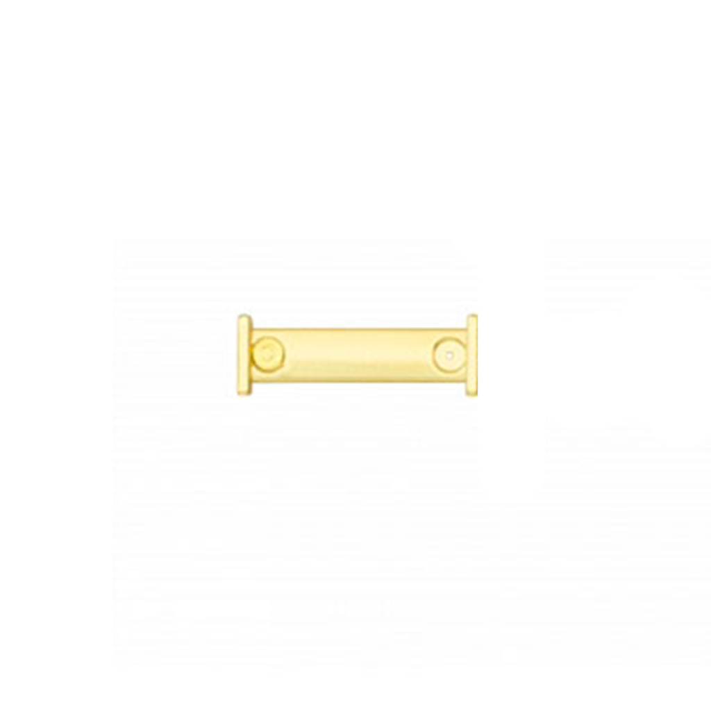 PASADOR PVC MILITARES AUTOMONTAJE 1 HUECO DORADO