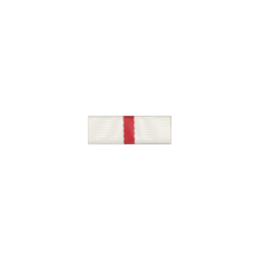 PASADOR MERITO MILITAR BLANCO-ROJO