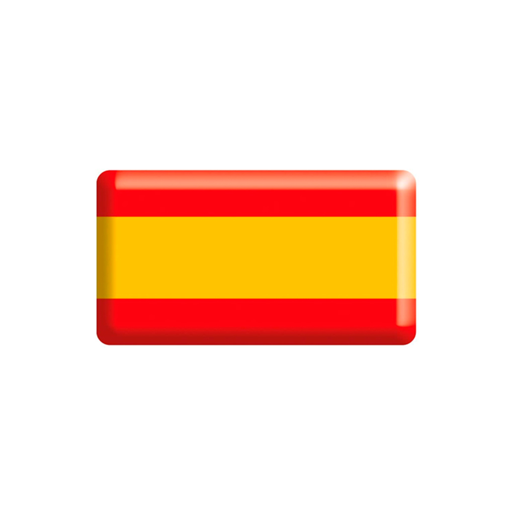 PEGATINA ABULTADA GR. 1PCS BANDERA ESPAÑA