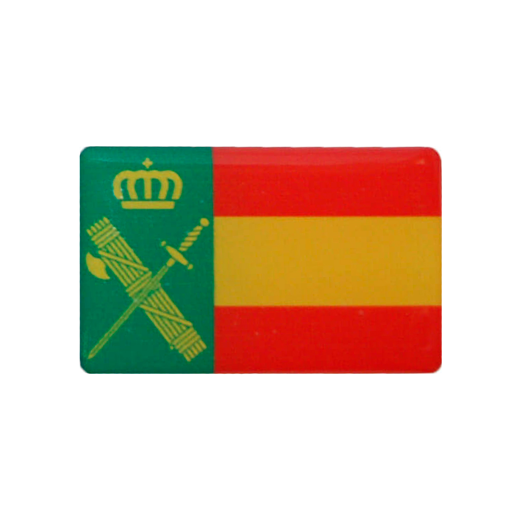 PEGATINA ABULTADA GR. 1PCS GUARDIA CIVIL ESPAÑA