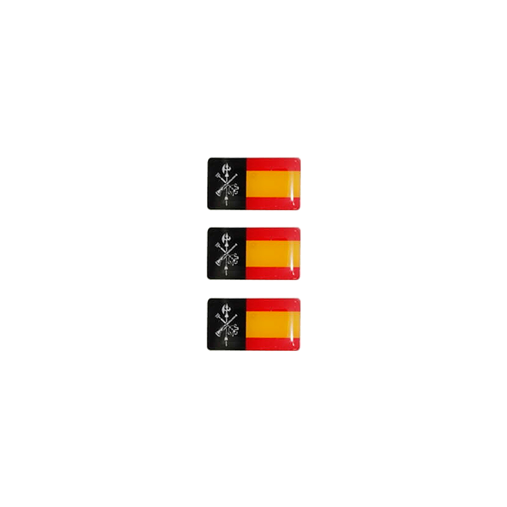 PEGATINA ABULTADA PEQ. 3PCS LEGION ESPAÑA