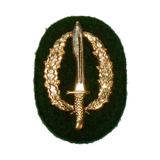 [130925] EMBLEMA BOINA COE C/FIELTRO VERDE