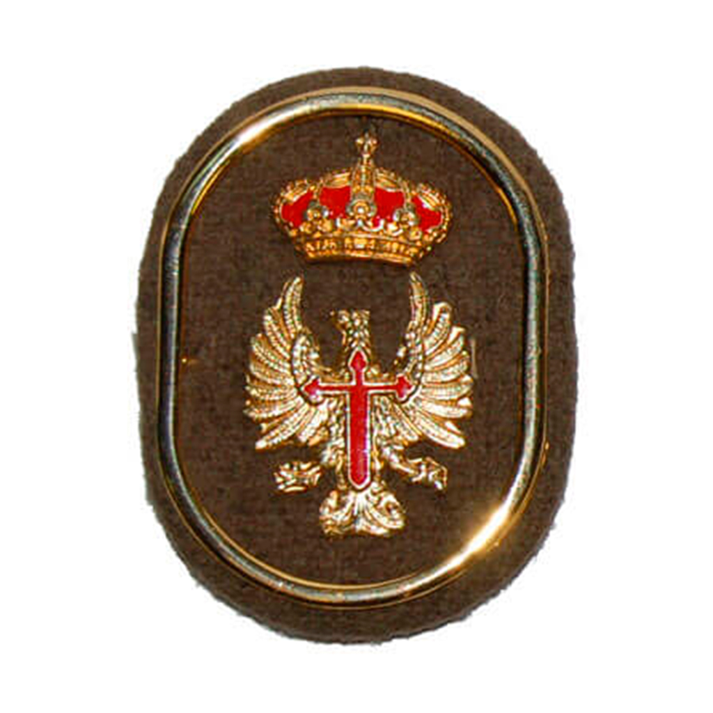 EMBLEMA BOINA EJERCITO TIERRA C/FIELTRO VERDE