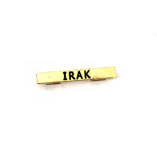 [140811-IR] BARRA MISIONES IRAK DORADA