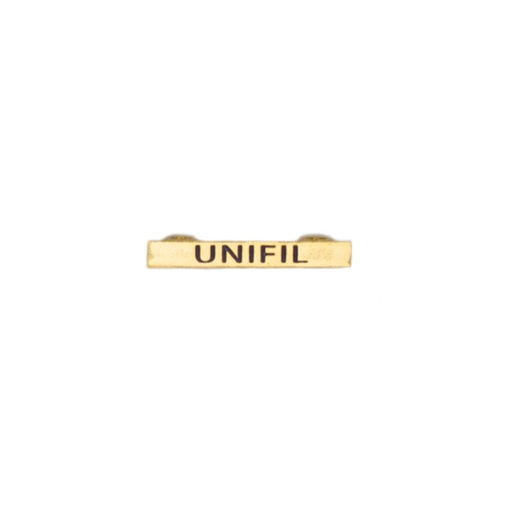 [140811-UN] BARRA MISIONES UNIFIL DORADA