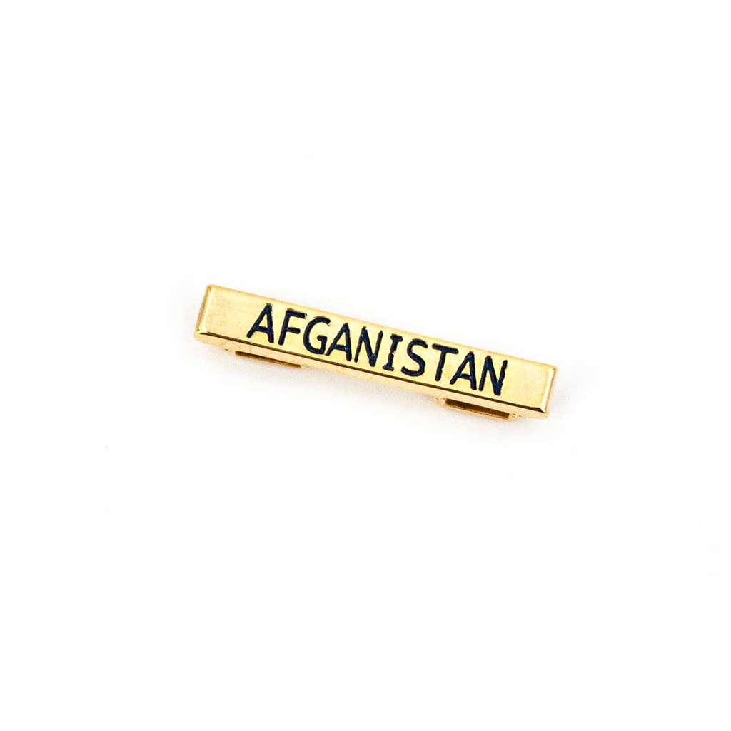 BARRA MISIONES AFGANISTAN DORADA