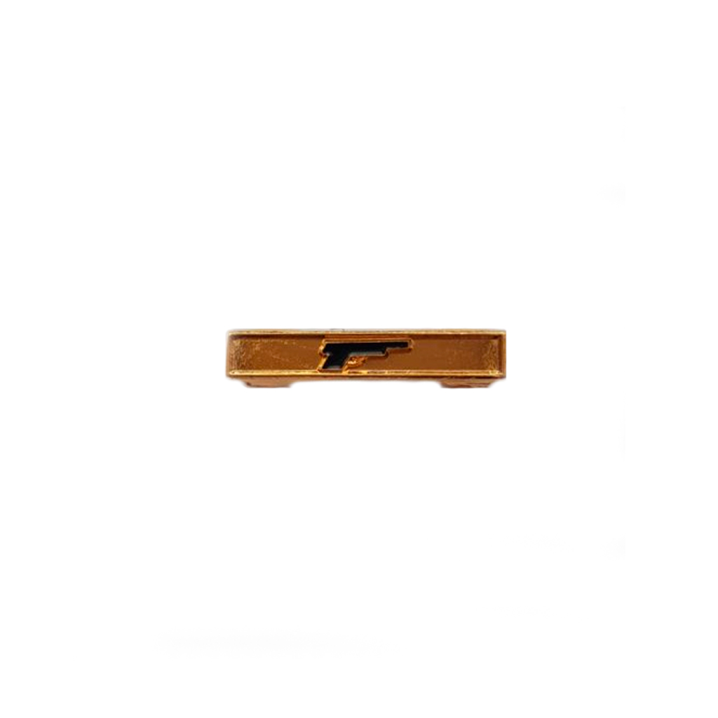 BARRA TIRADOR ARMA CORTA DORADA