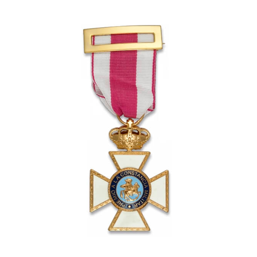 MEDALLA CRUZ DE SAN HERMENEGILDO BLANCA