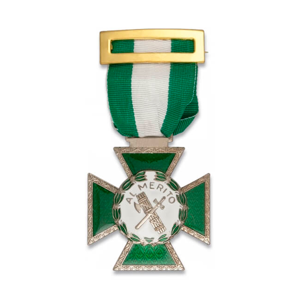 MEDALLA GUARDIA CIVIL AL MERITO VERDE