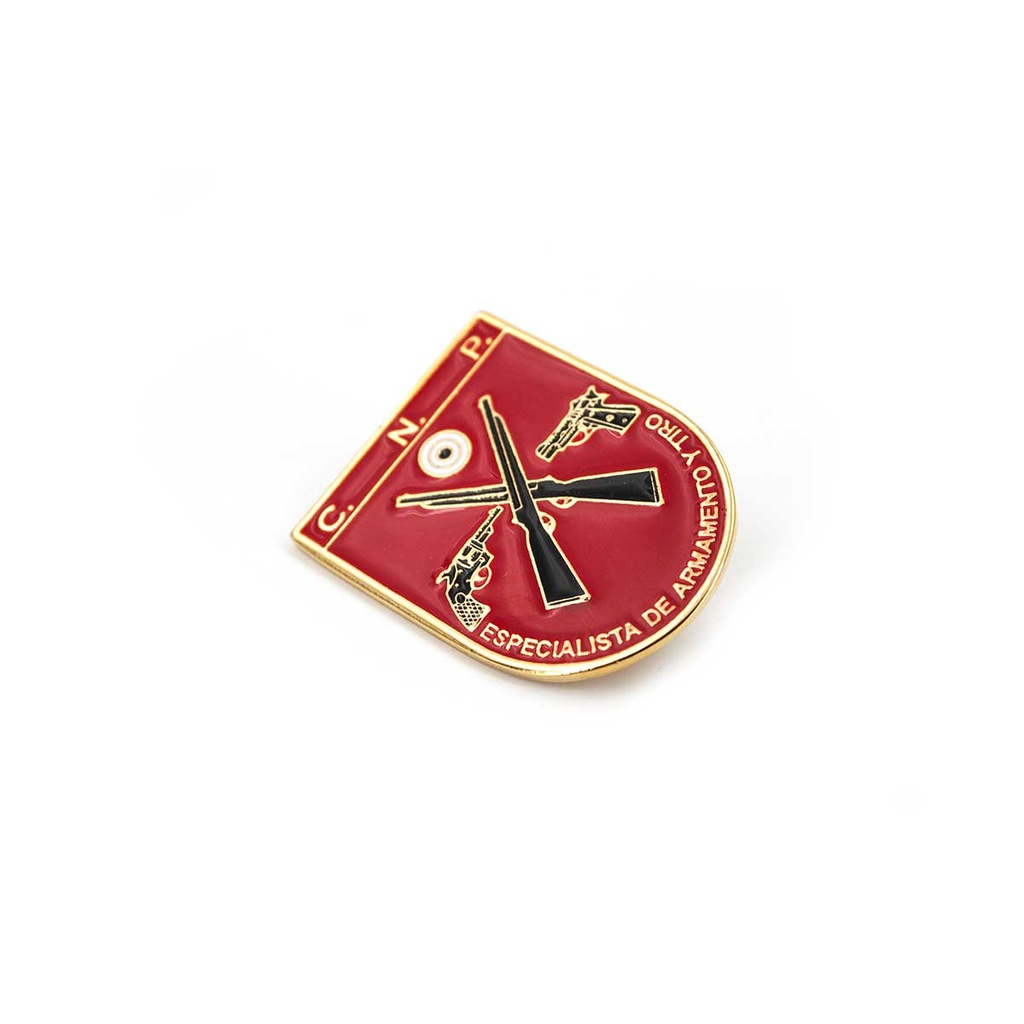 EMBLEMA METALICO ESPECIALISTA ARMAMENTO