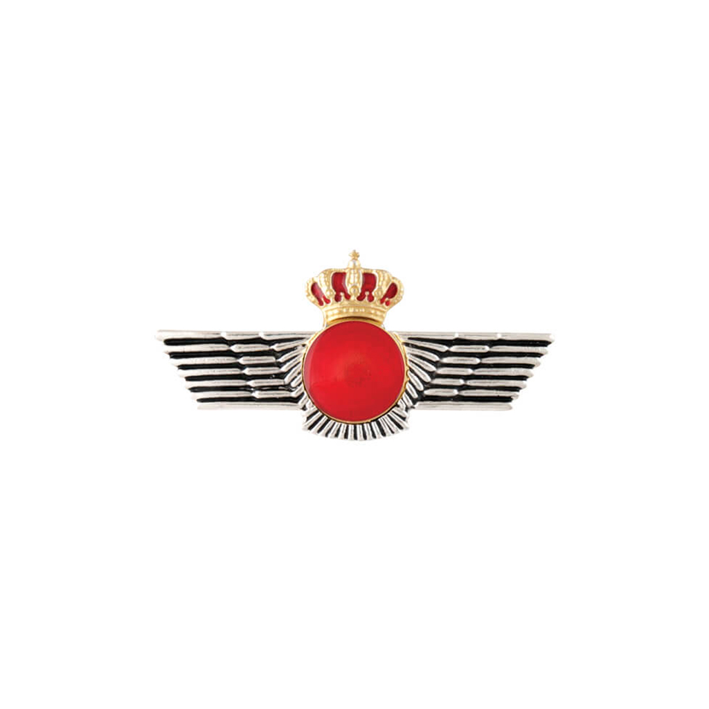 ROQUISQUI METALICO PEQUEÑO CIRCULO ROJO