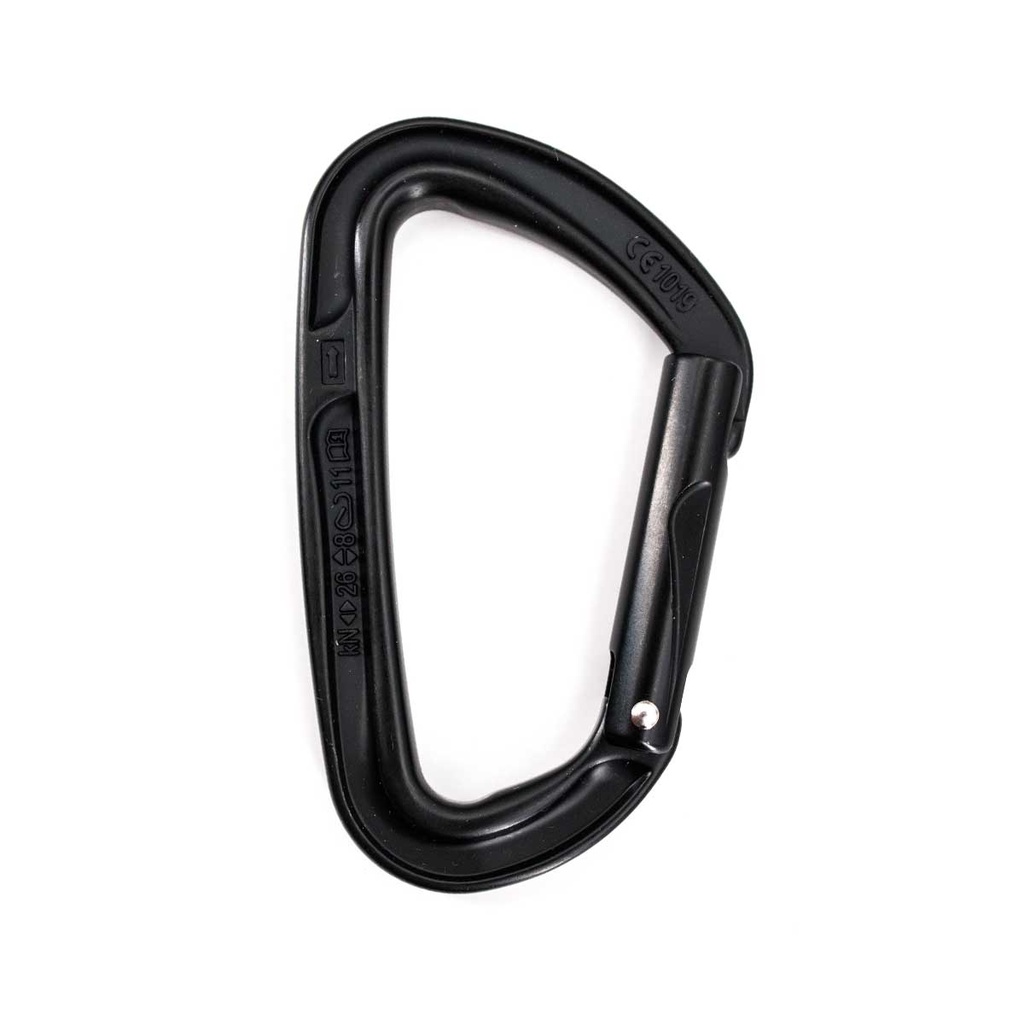 MOSQUETON SINGING ROCK SIN SEGURO NEGRO