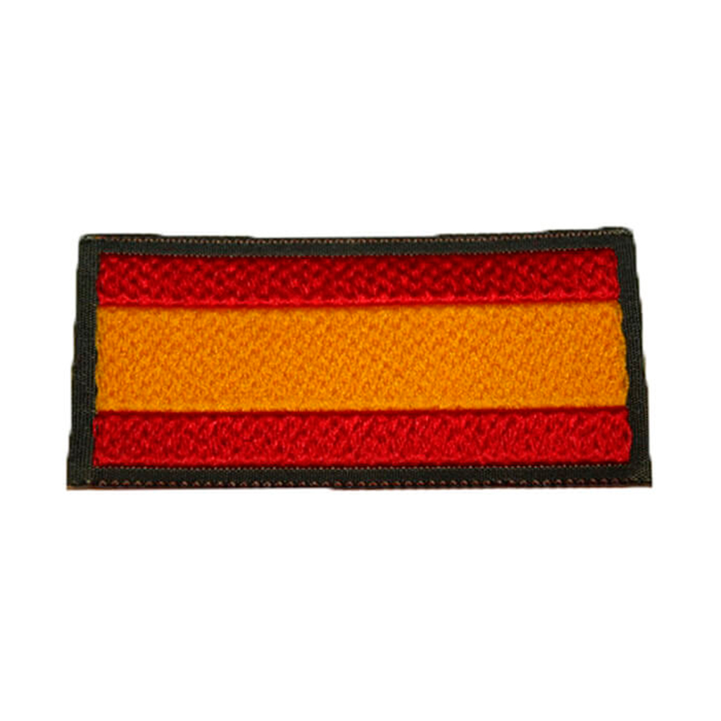 PARCHE BANDERITA ESPAÑOLA HOMBRO C/VELCRO VERDE
