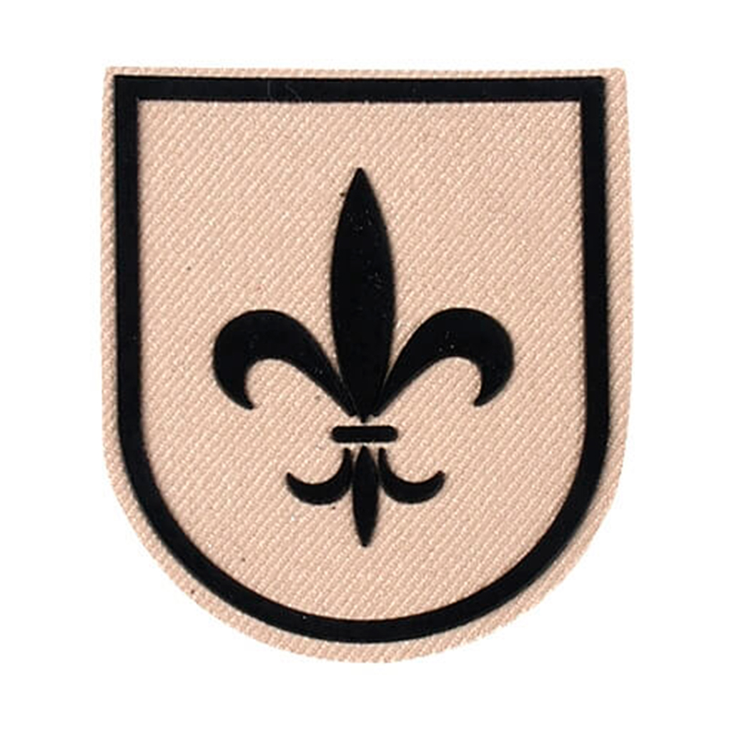 PARCHE BRIPAC 1º BANDERA FLOR TAN