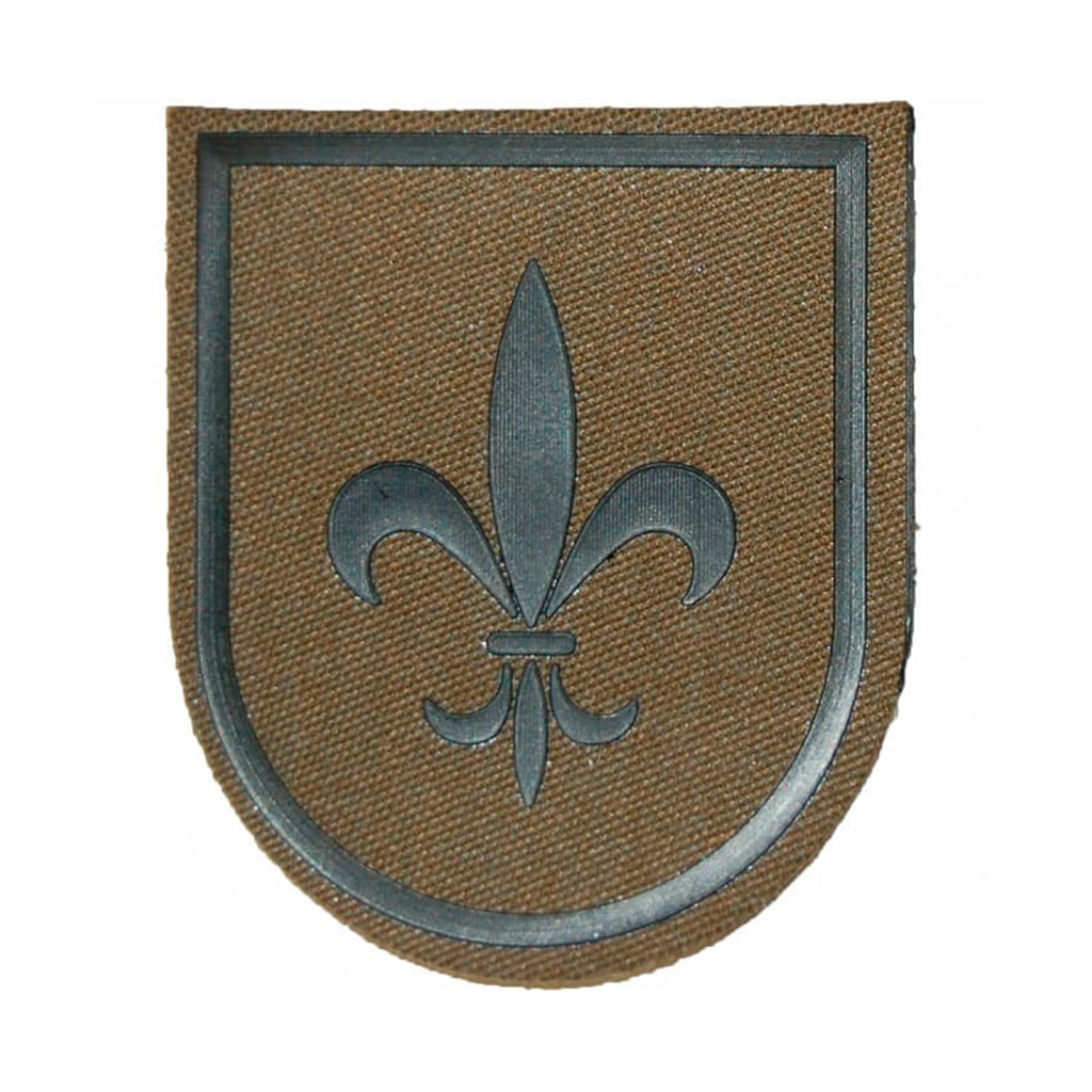 PARCHE BRIPAC 1º BANDERA FLOR VERDE