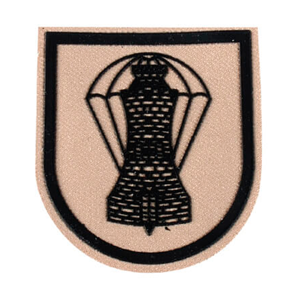 PARCHE BRIPAC UZAPAC CASTILLO C/VELCRO BEIGE