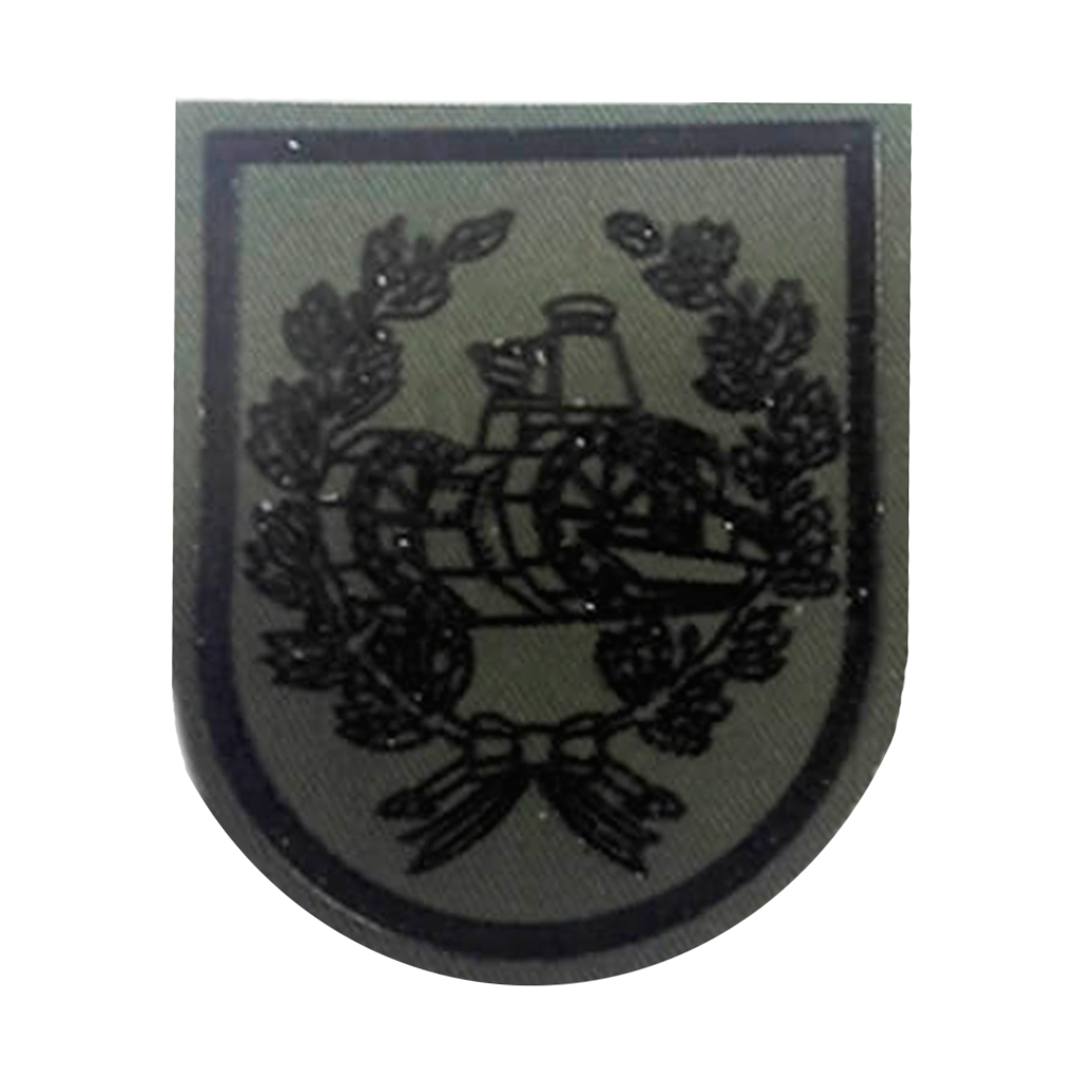 PARCHE TANQUE D A BRIACK XII GOLOSO GR. NUEVO C/VELCRO VERDE