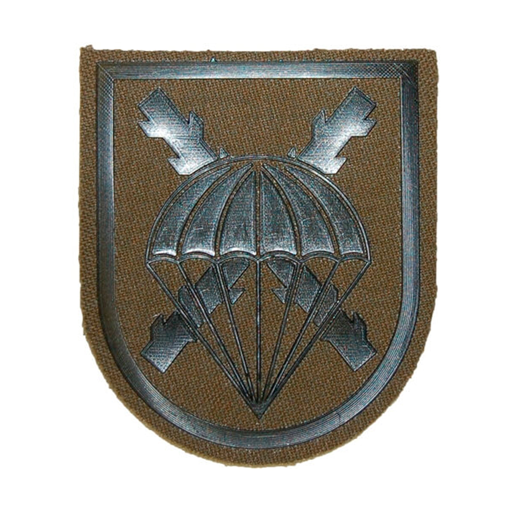 PARCHE BRIPAC PARACAIDISTA GENERICO C/VELCRO VERDE