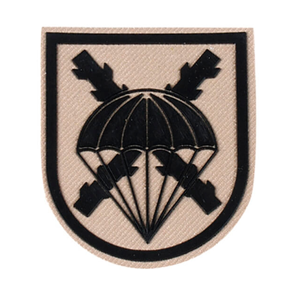 PARCHE BRIPAC PARACAIDISTA GENERICO C/VELCRO TAN