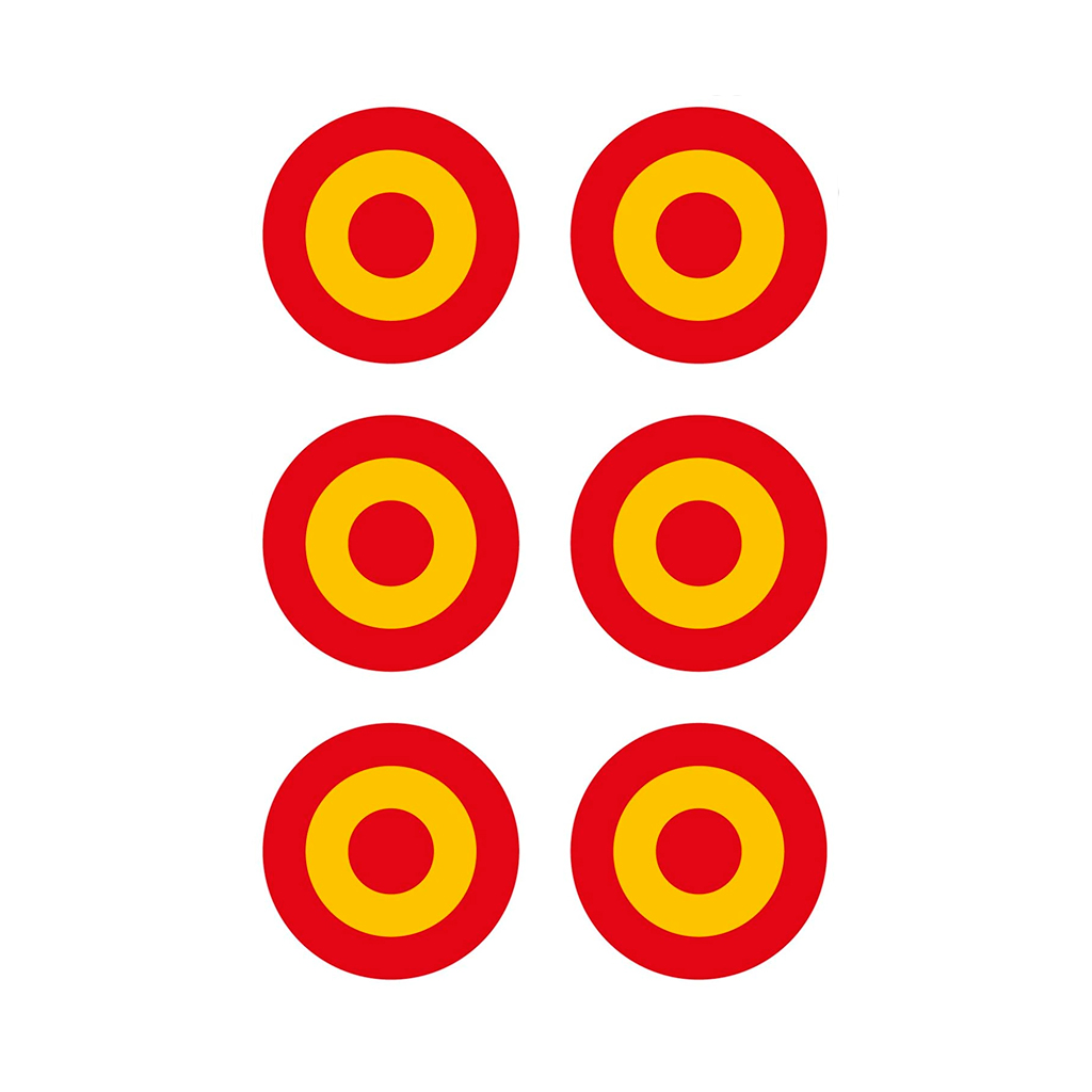 PEGATINA PLANA PEQ. 6PCS DIANA ESPAÑA