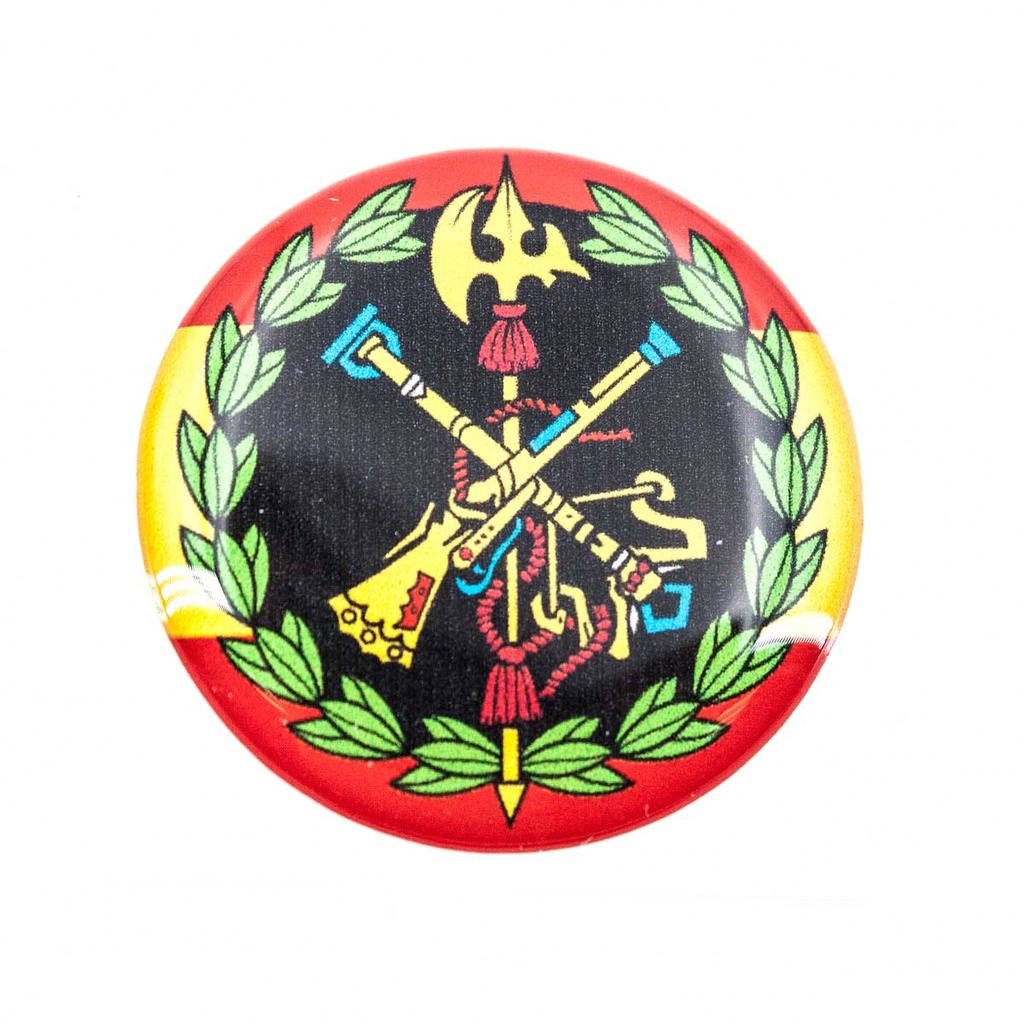 PEGATINA ABULTADA REDONDA PEQUEÑA 1PCS LEGION