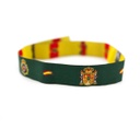 PULSERA CINTA BANDERA ESPAÑA CONSTITUCION G.C. P.N.VERDE