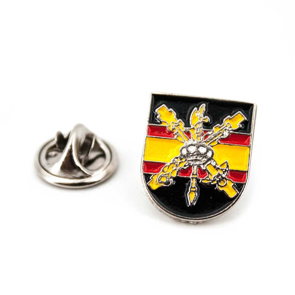 PIN LEGION BANDERA ESPAÑA CENTRO NEGRO