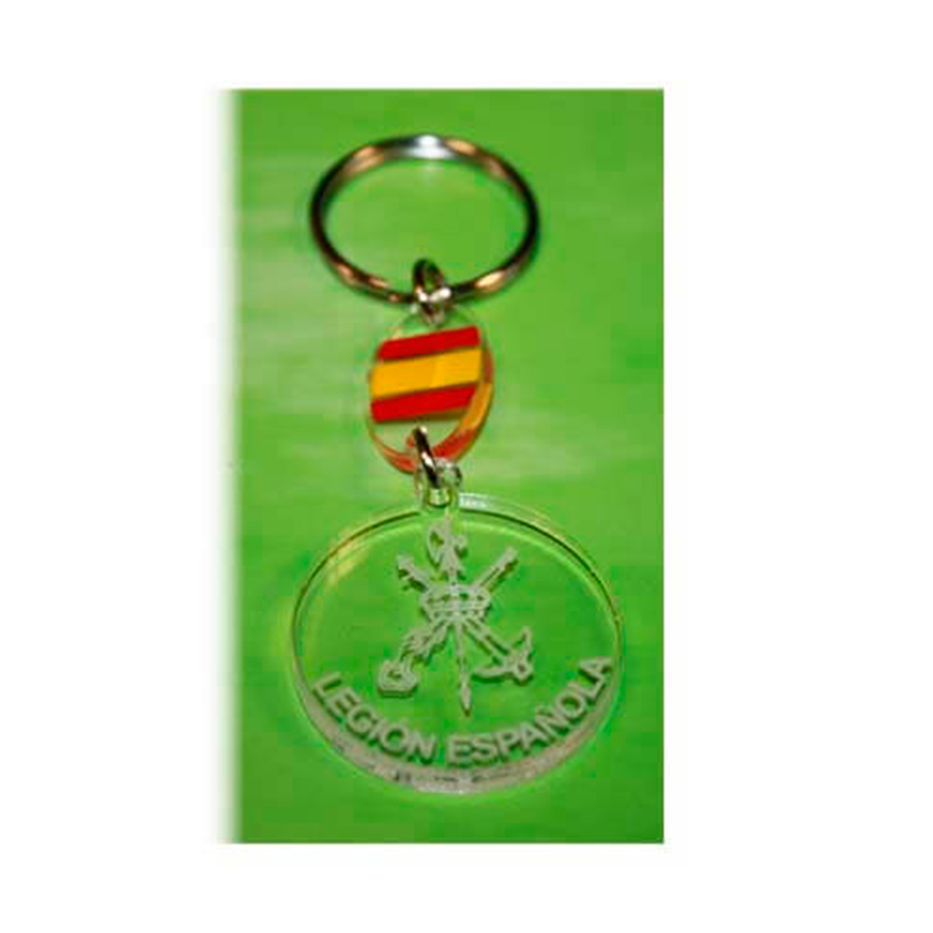 LLAVERO ESPAÑA METACRILATO LEGION