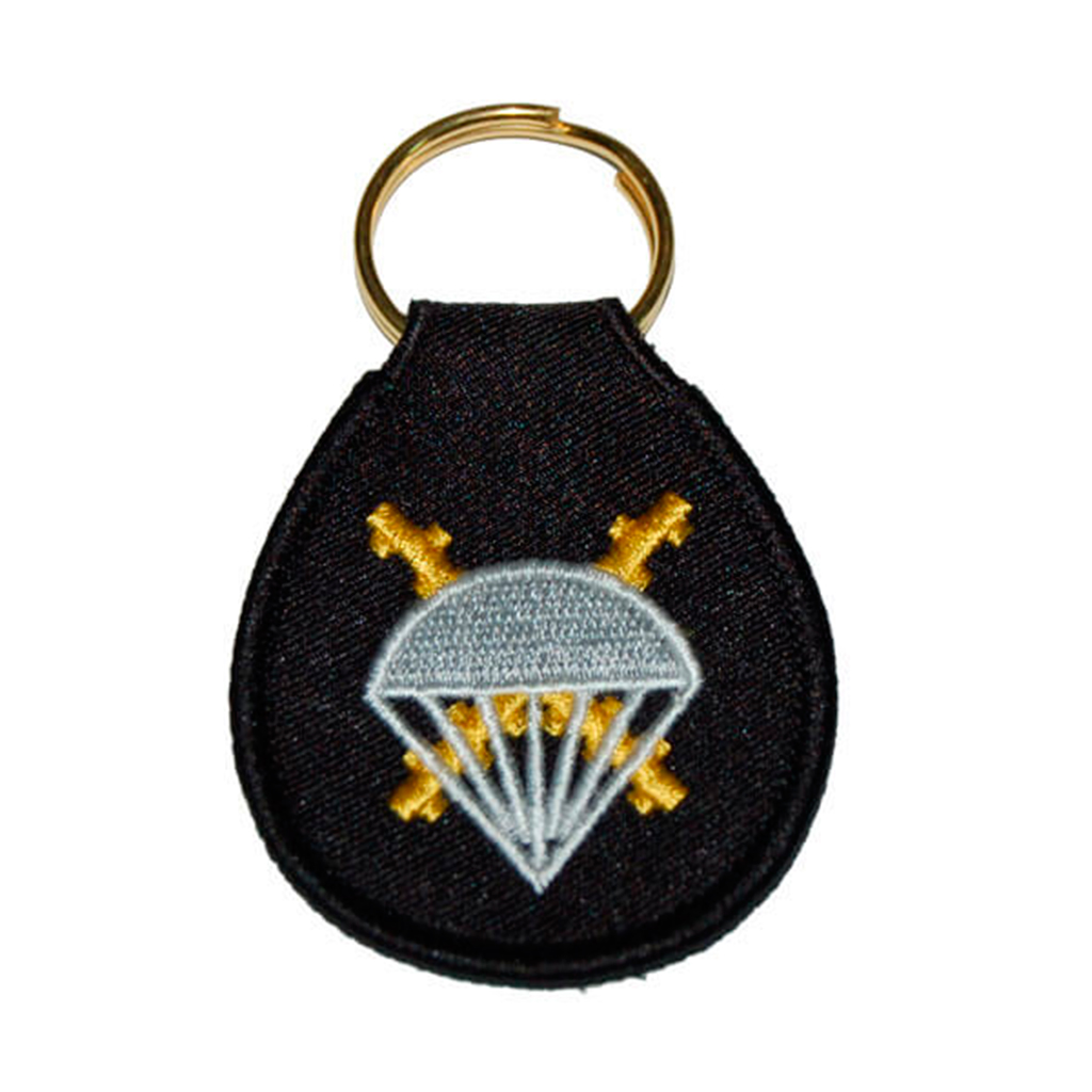 LLAVERO BRIGADA PARACAIDISTA FIELTRO NEGRO