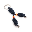 LLAVERO NUDO DOBLE MARINO