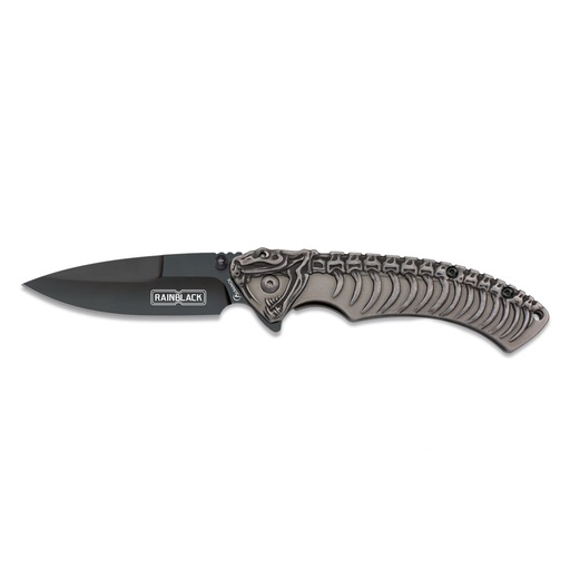 [25344] NAVAJA ALBAINOX RAINBLACK SERPIENTE ESQUELETO