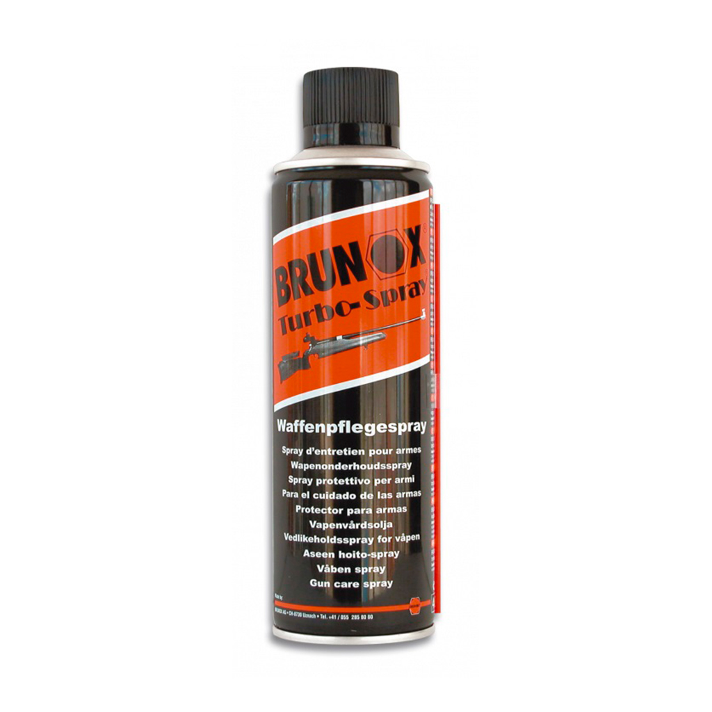 LUBRICANTE SPRAY BRUNOX 30 TS 300ML MANTENIMIENTO ARMAS NEGRA