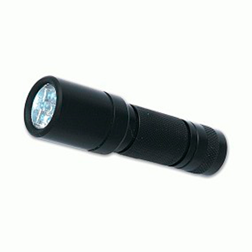 LINTERNA CROSSNAR TACTICA 6 LED NEGRA