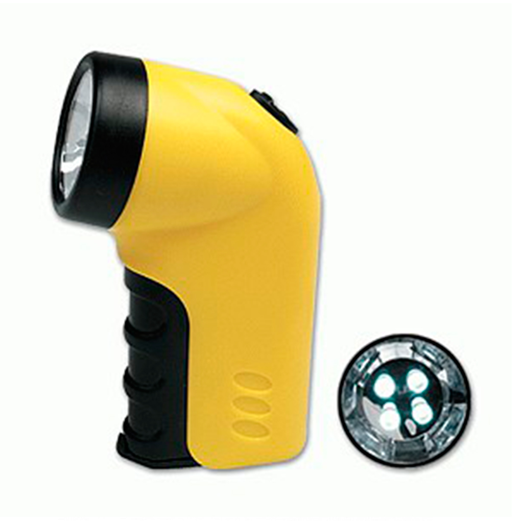 LINTERNA CROSSNAR 4 LED AMARILLA