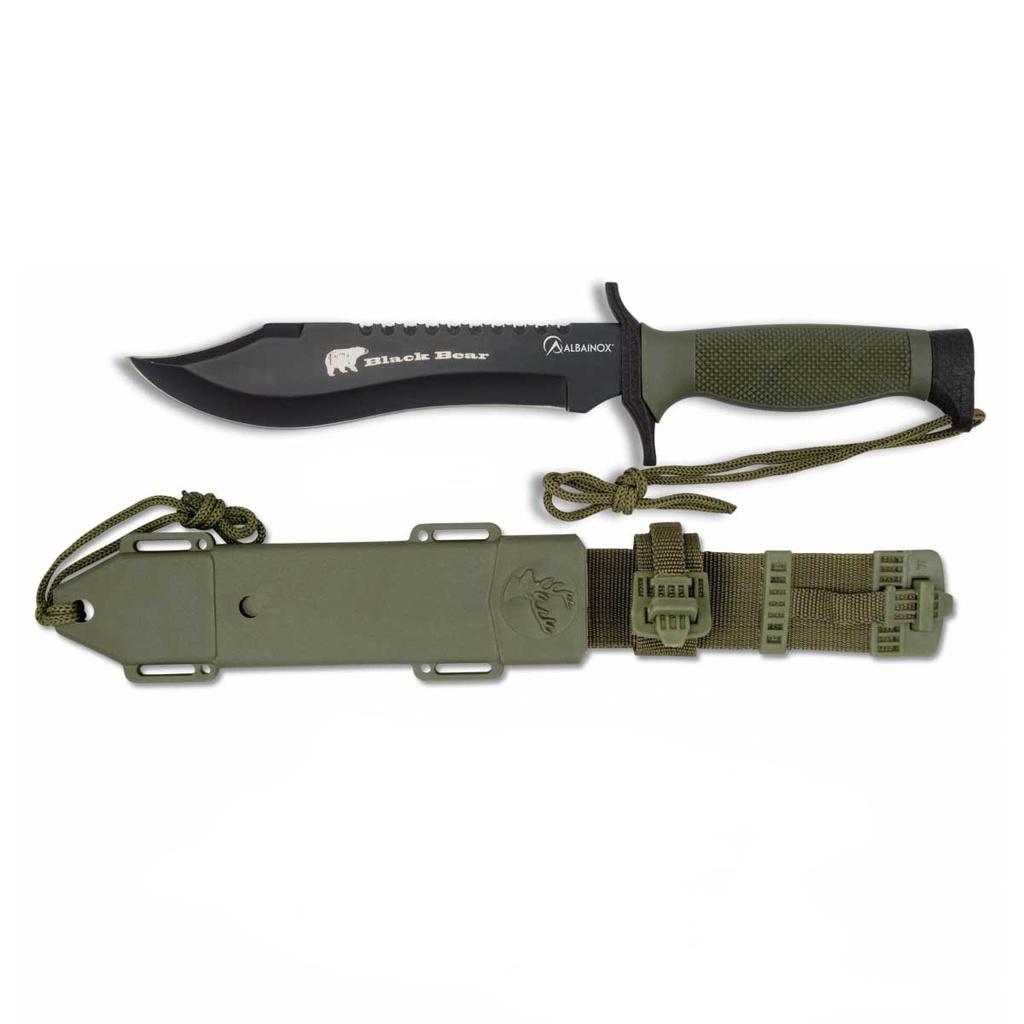 CUCHILLO ALBAINOX BLACK BEAR OSO NEGRO