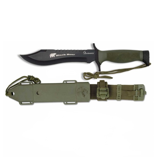 [31766] CUCHILLO ALBAINOX BLACK BEAR OSO NEGRO