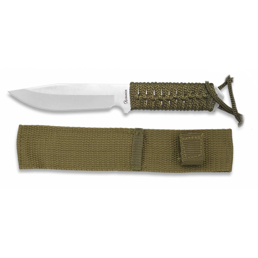 CUCHILLO ALBAINOX ENCORDADO TAN