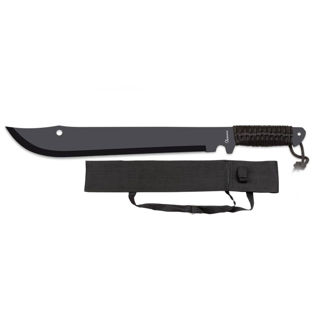 MACHETE BOLO ALBAINOX ENCORDADO NEGRO