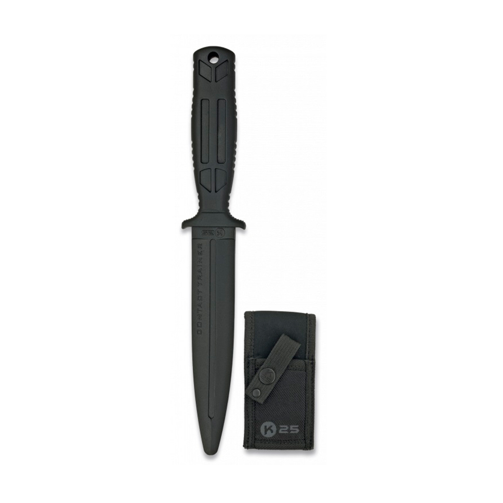 CUCHILLO K25 PVC ENTRENAMIENTO NEGRO