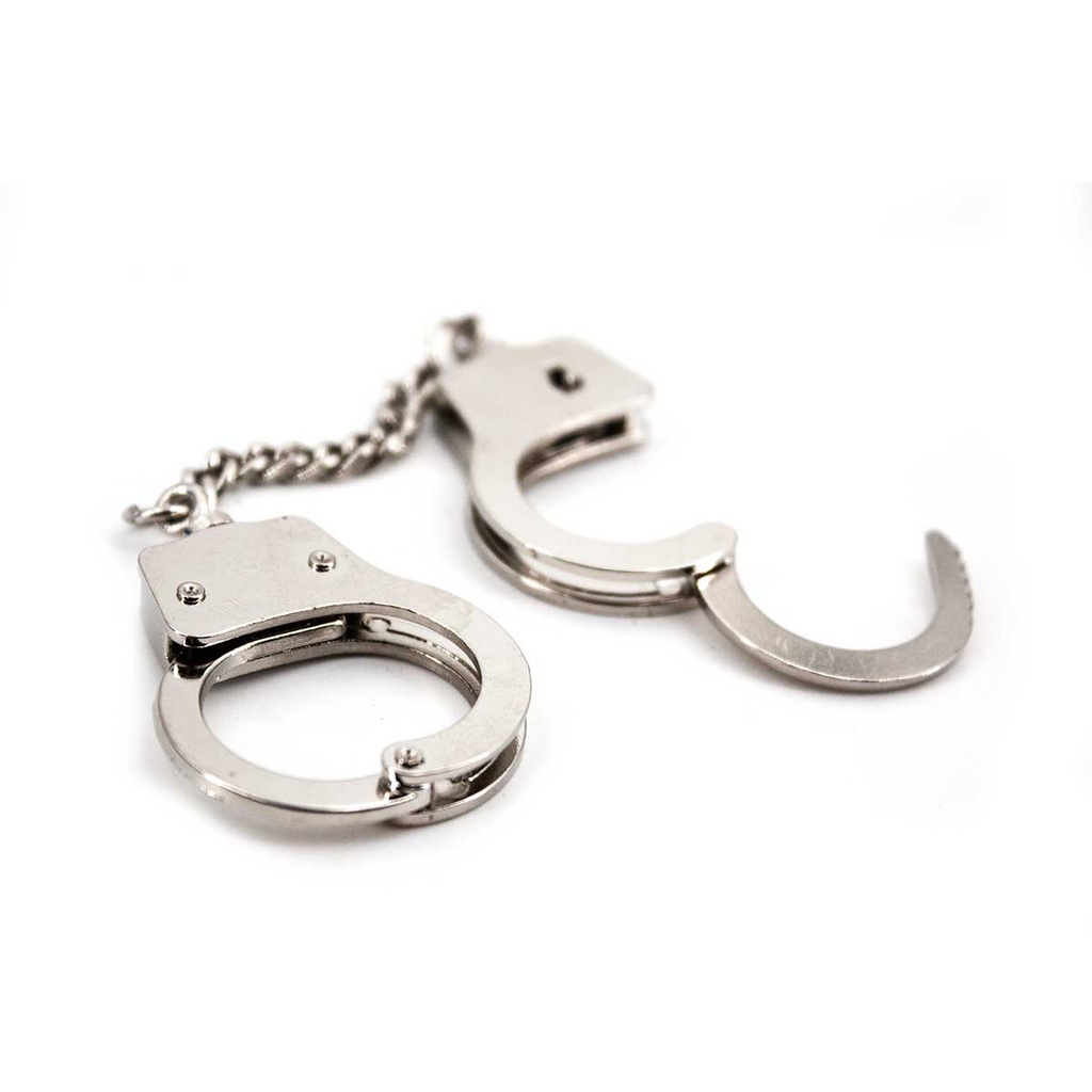 GRILLETE LLAVERO PLATA