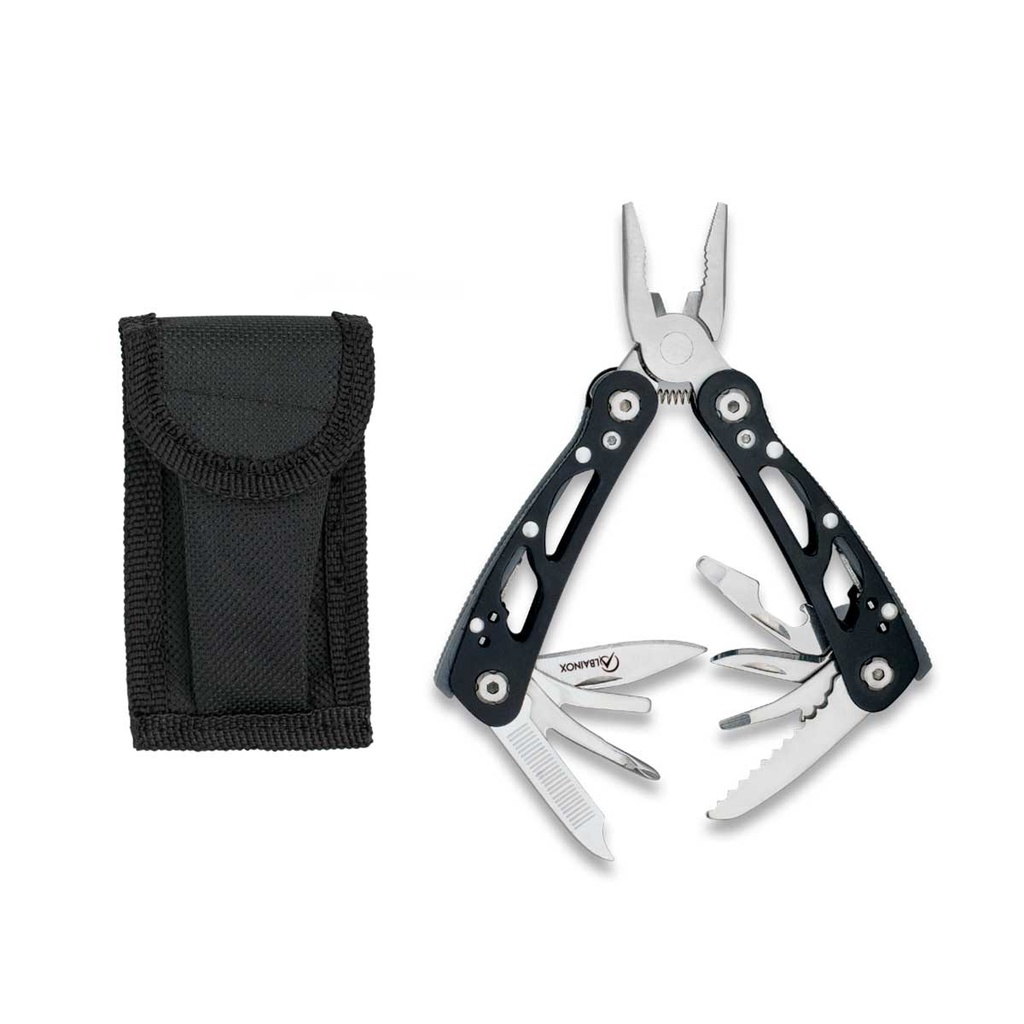 ALICATE  ALBAINOX MULTIUSOS MINI NEGRO