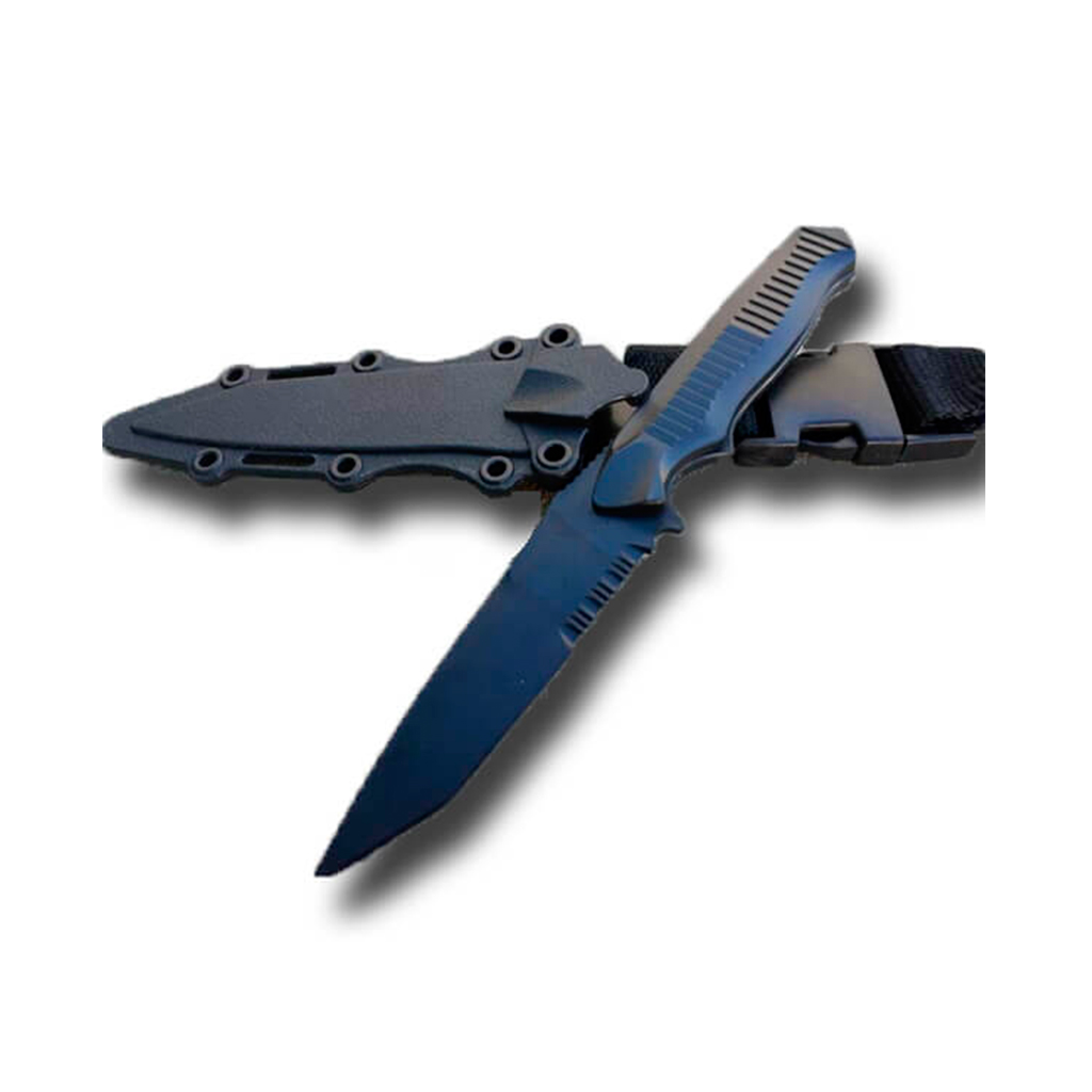 CUCHILLO PVC AIRSOFT BC141 NEGRO