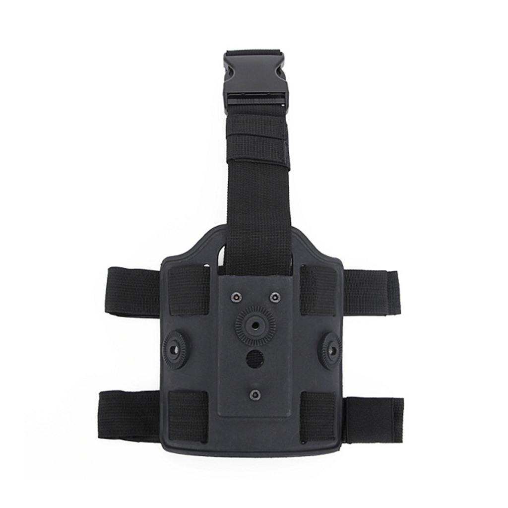 PLATAFORMA PISTOLA PIERNA RIGIDA COMBAT NEGRA