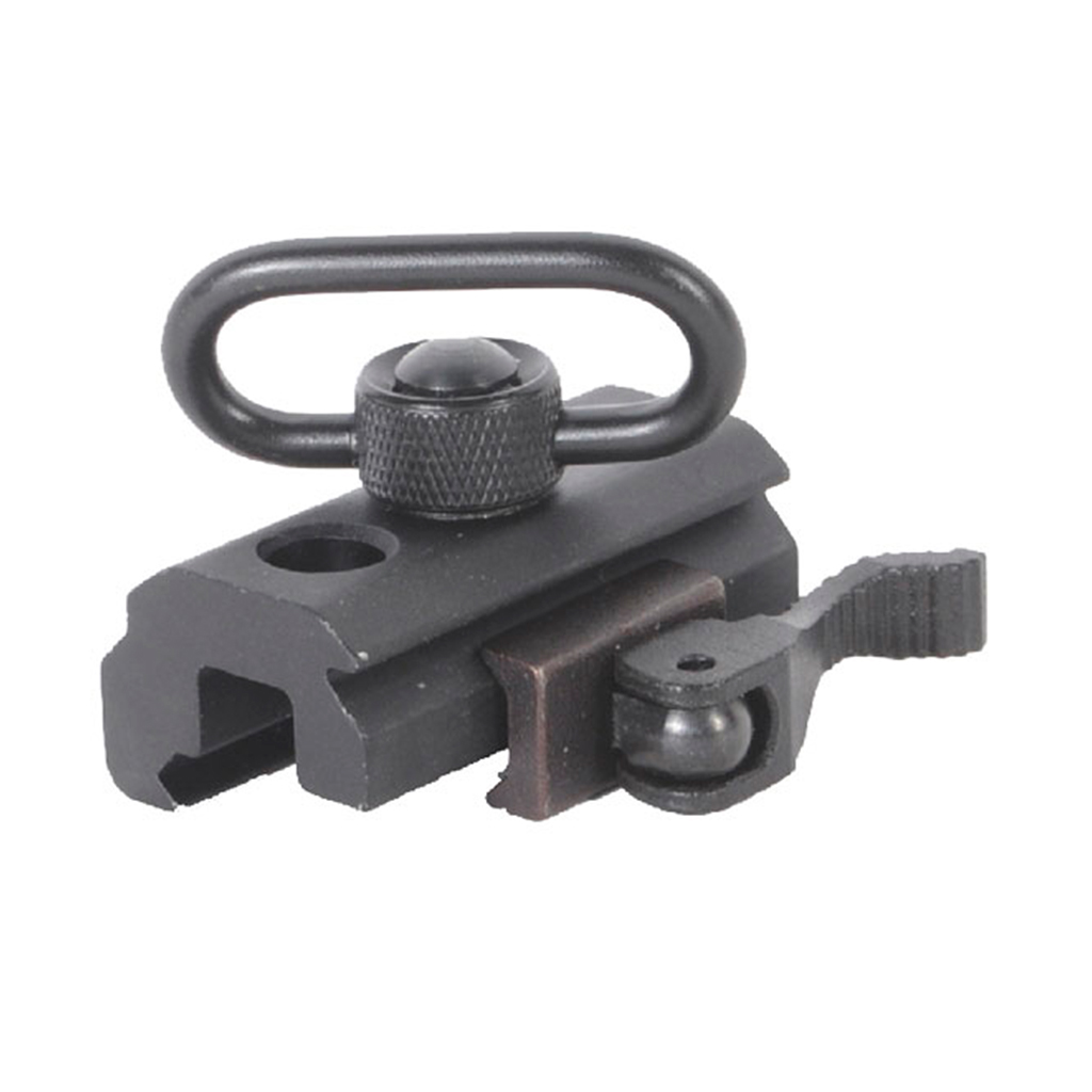 ENGANCHE CORREA FUSIL QD PICATINNY NEGRO