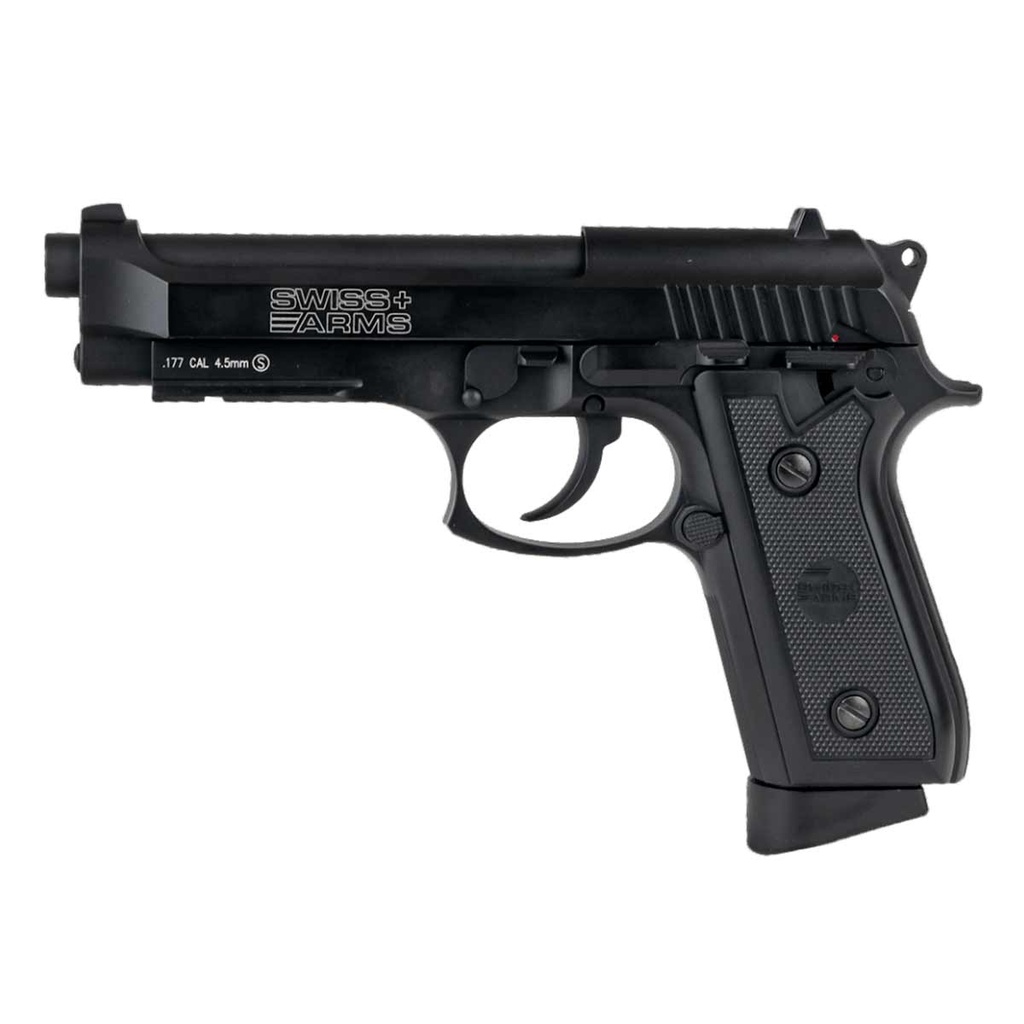 PISTOLA SWISS ARMS P92 4.5MM CO2  NEGRA