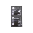 TOALLITA BOLLE CRISTALES 2PCS BLANCA